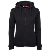 JB's Ladies Full Zip Fleecy Hoodie