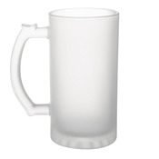 Frosted Glass Beer Mug